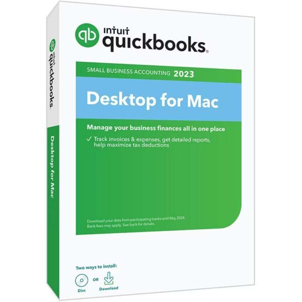 QuickBooks Desktop for Mac 2023 - 3 Year subscriptions